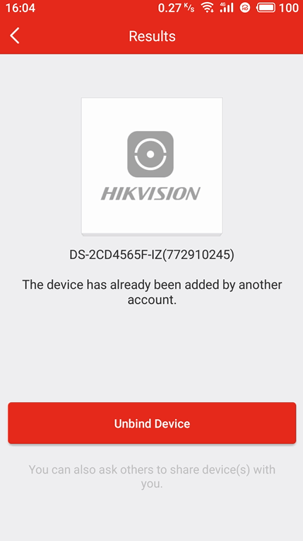 Xóa thiết bị HIKVISION khỏi tài khoản HIK-CONNECT/ Unbind Device